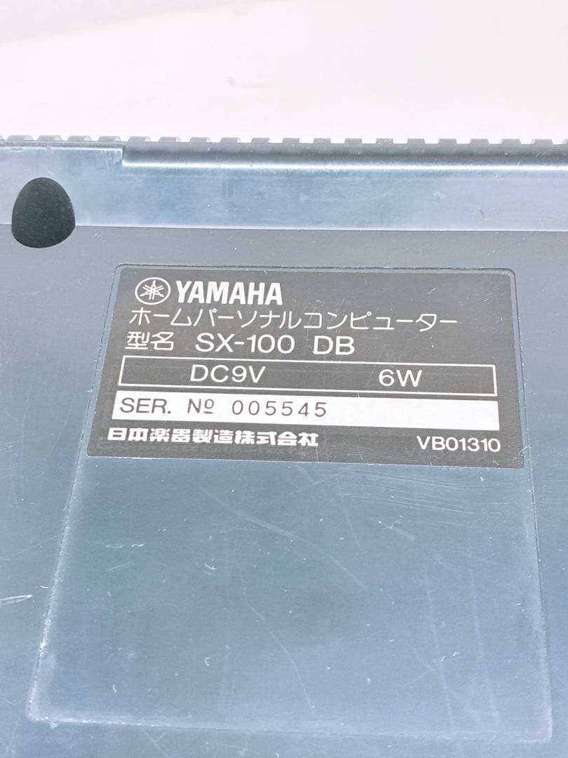 ジャンク品 YAMAHA キーボード ホームパーソナルコンピューター SX100