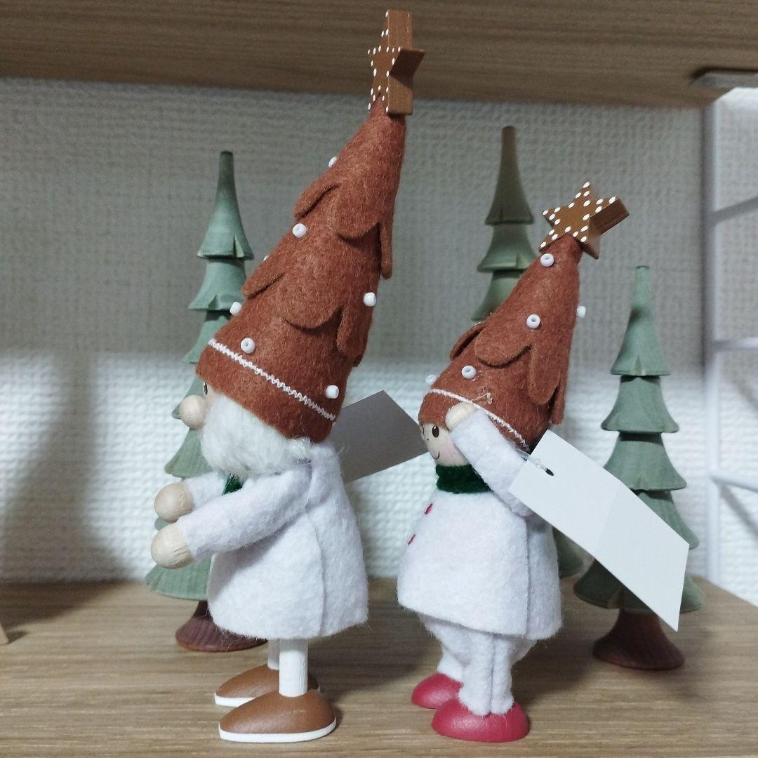 ノルディカニッセ　ツリー帽子のサンタ　男の子　ジンジャークッキー