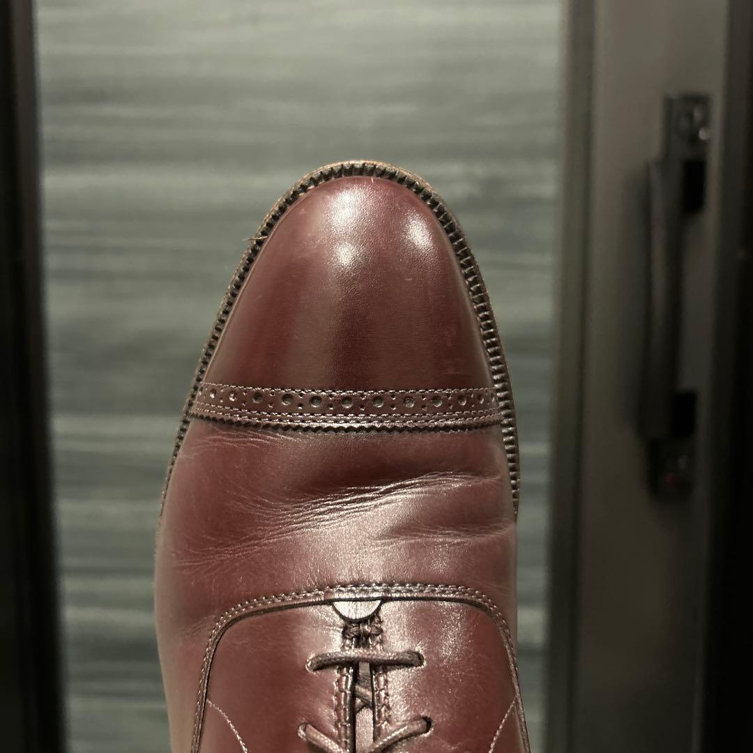 【美品】オールデン　905 9D 内羽根　セミブローグ