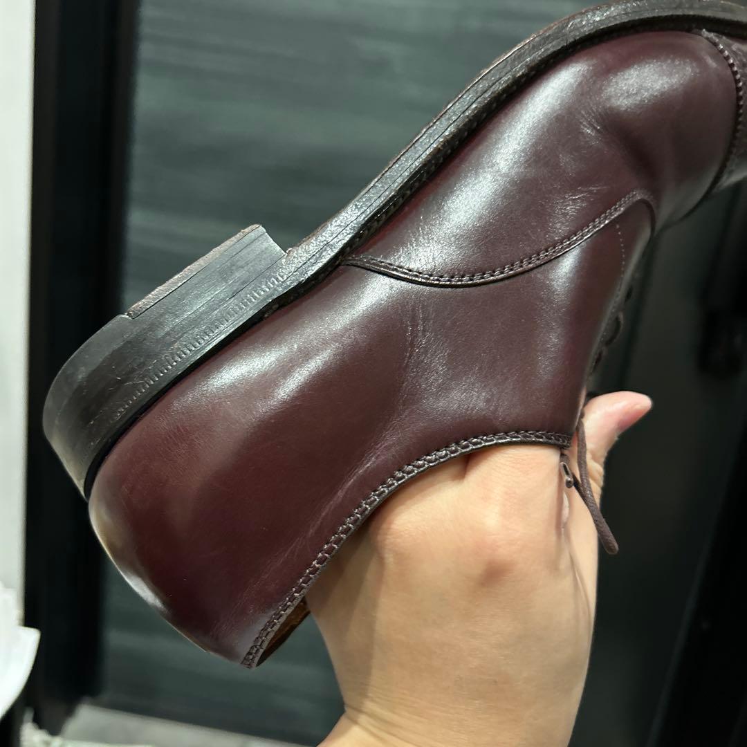 【美品】オールデン　905 9D 内羽根　セミブローグ