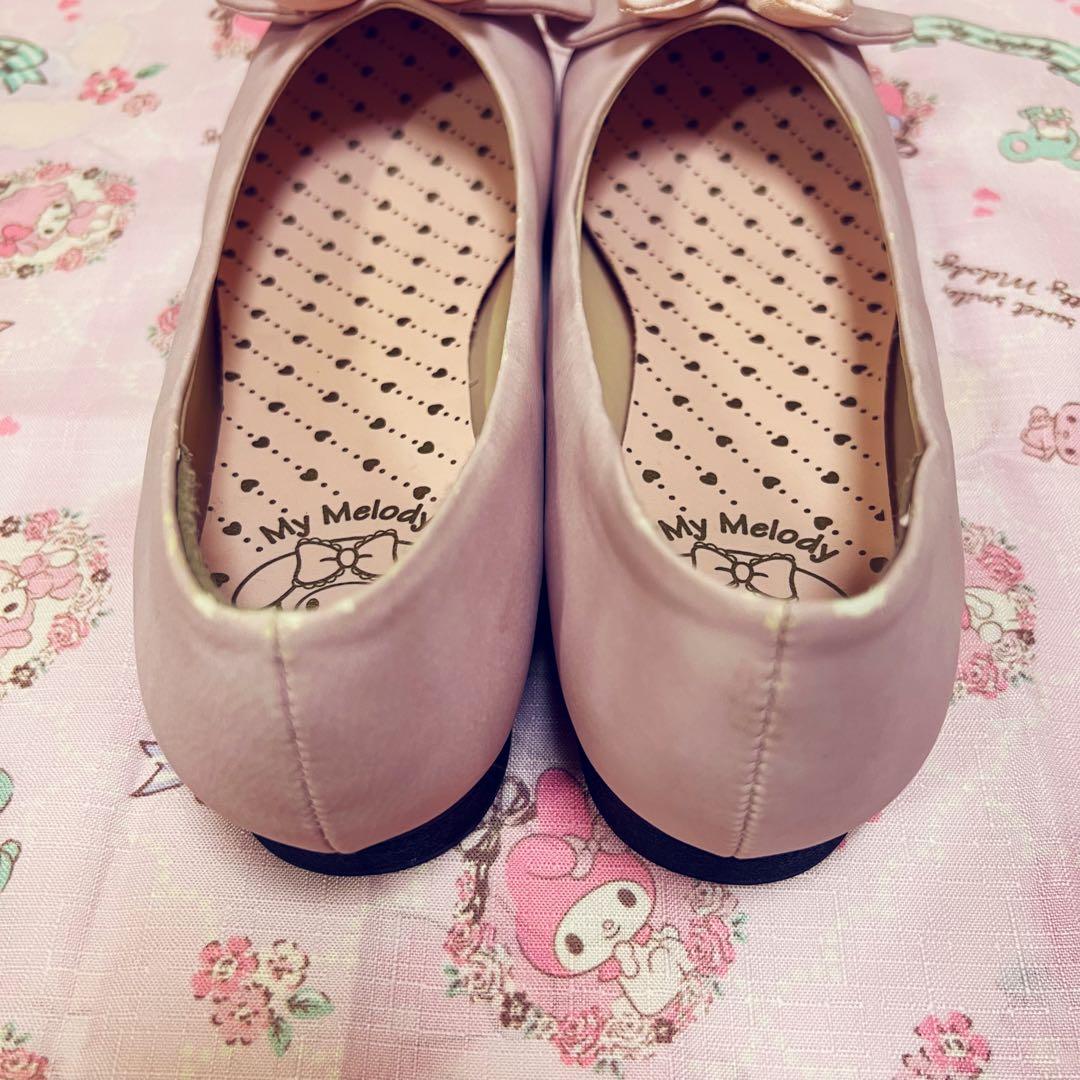 お値下げ中⭐︎レア【新品未使用】マイメロ　パンプス　フラットシューズ　Lサイズ