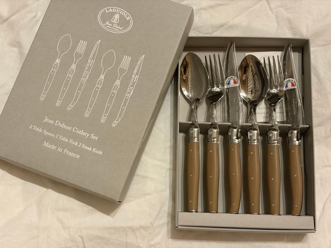【新品・未使用】LAGUIOLE ライヨール　カトラリーセット 6本