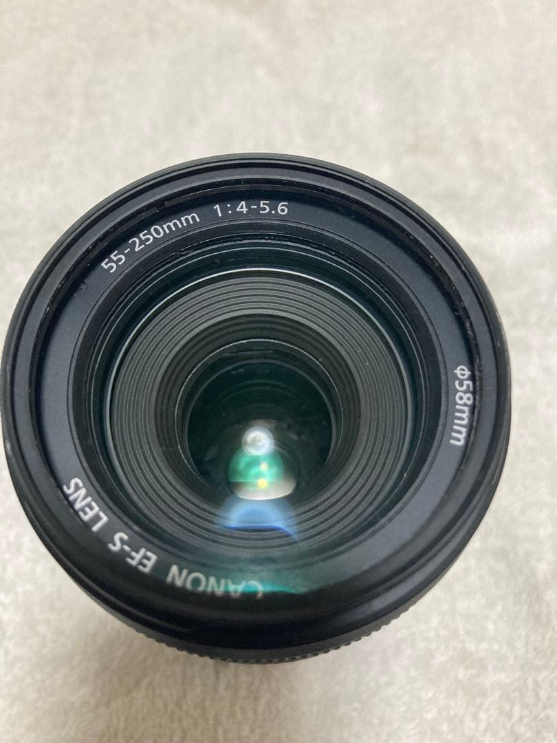 Canon EF-S 55-250mm & EF 50mm レンズセット