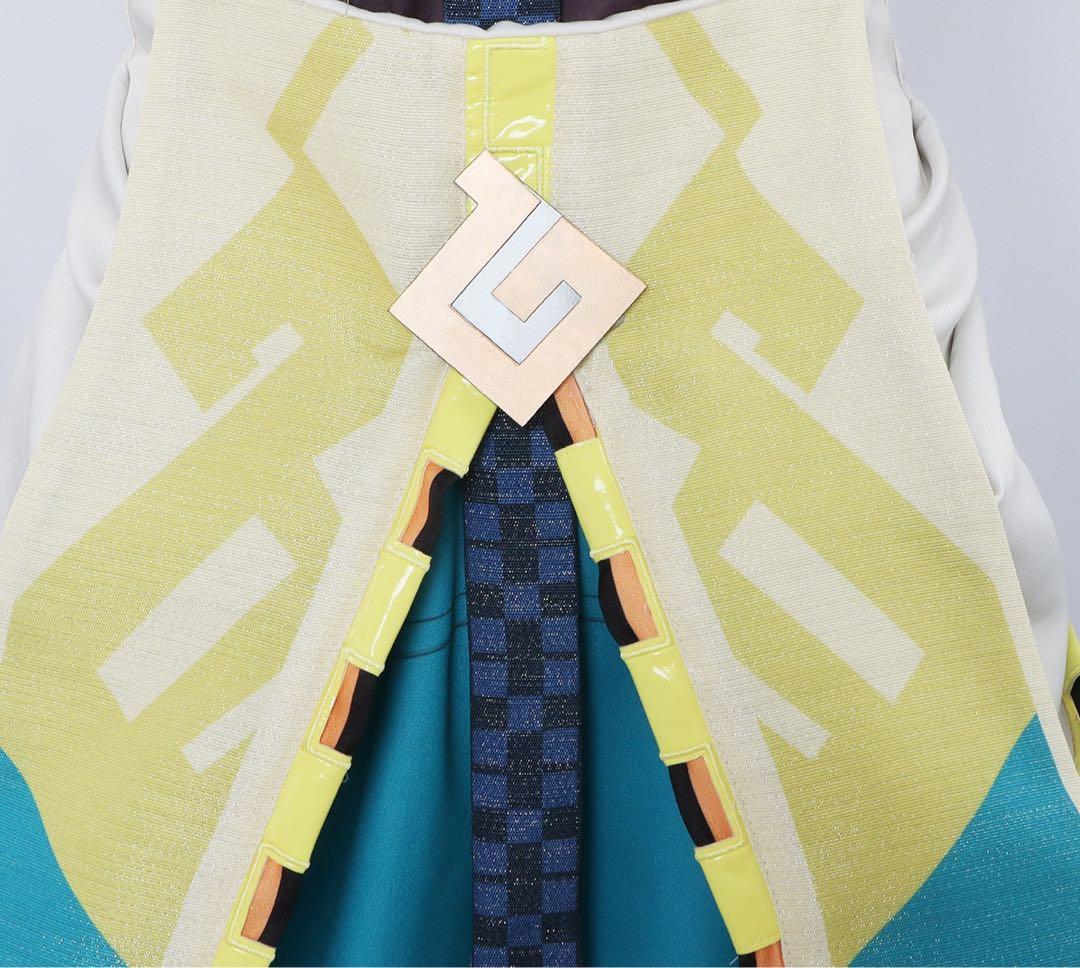 【即納フルセット】 原神 キィニチ コスプレ 衣装+ウィッグ+靴