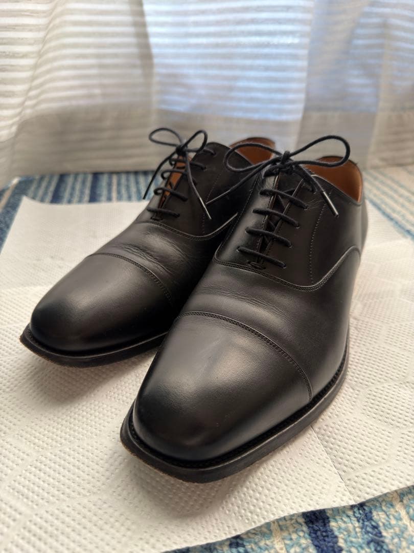 スコッチグレイン 3526 革靴　ドレスシューズ　ブラック 26.5cm