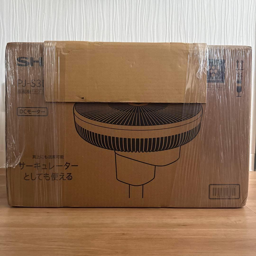 SHARP プラズマクラスター 扇風機　PJ-S3DS-W