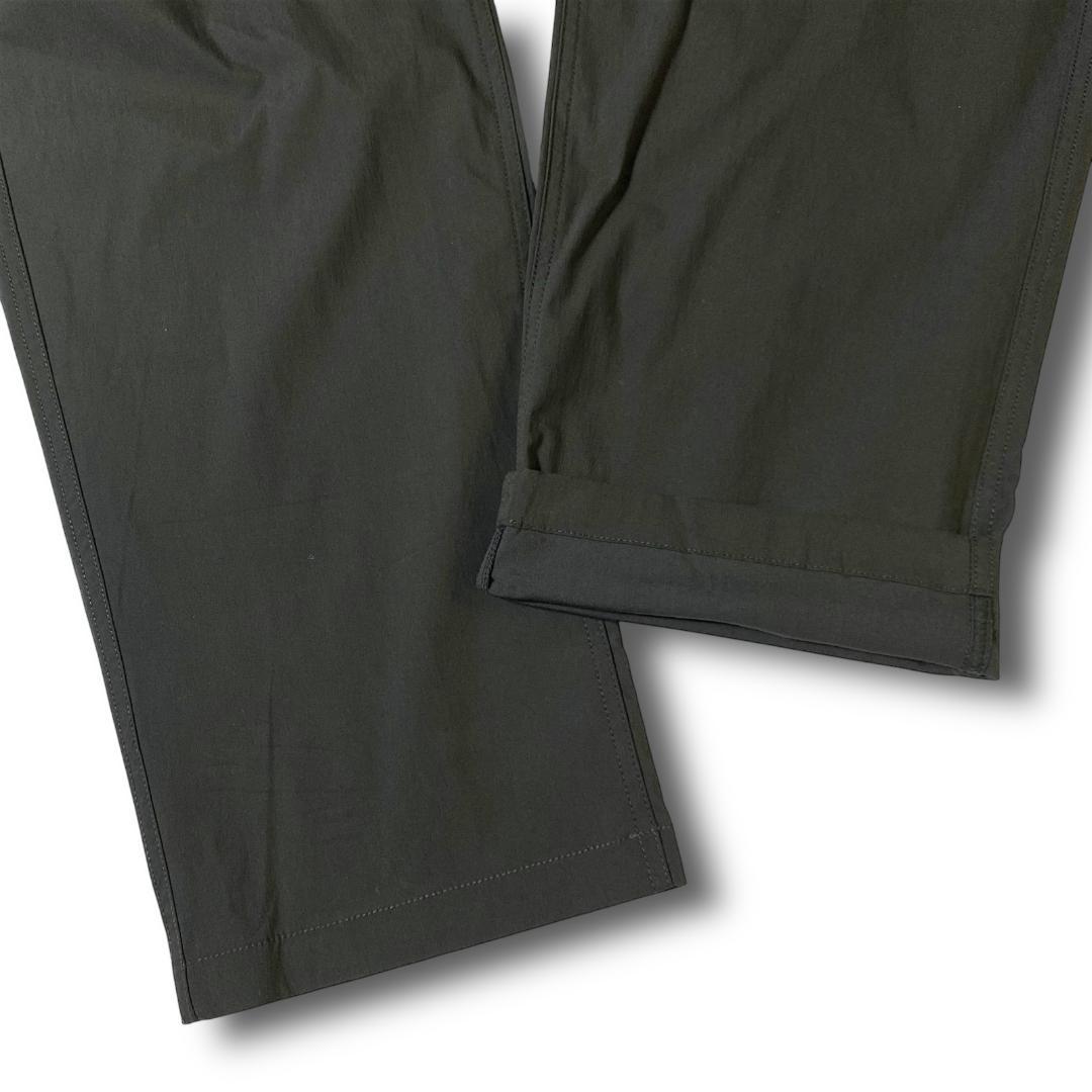 M 新品 ノースフェイス ロゴ刺繍 ストレッチ テーパードパンツ チノパン