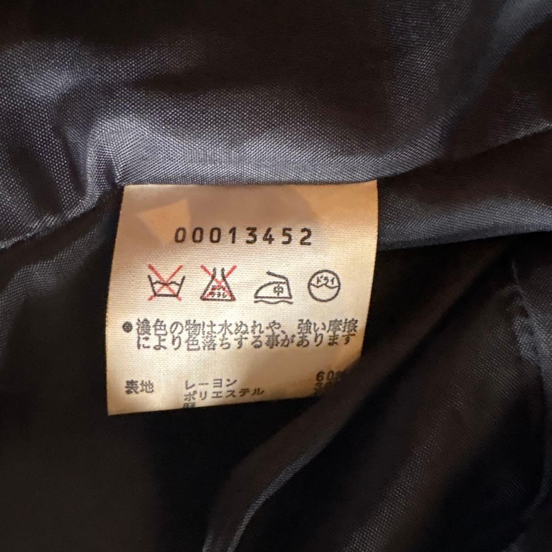 agnes b.アニエスベー ナポレオンぺプラムジャケット　多ボタンテーラード黒