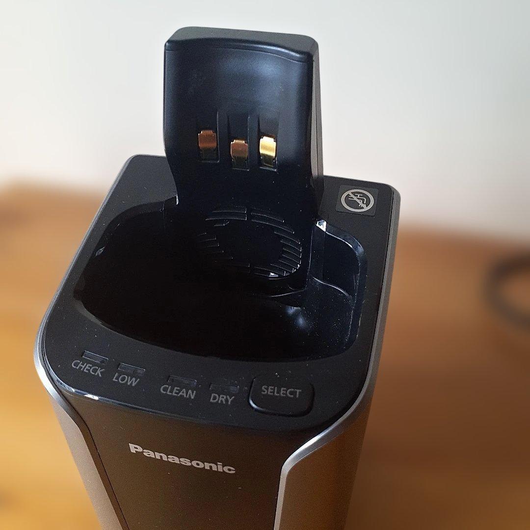 Panasonic メンズ電気シェーバー ES-CLV7T 20年製　充電洗浄台