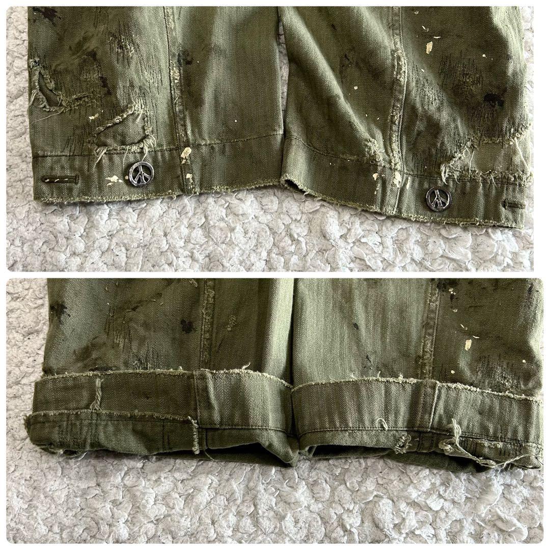 新品タグ付 レディメイド 22万 24AW ヘリンボーンシャツジャケット XL