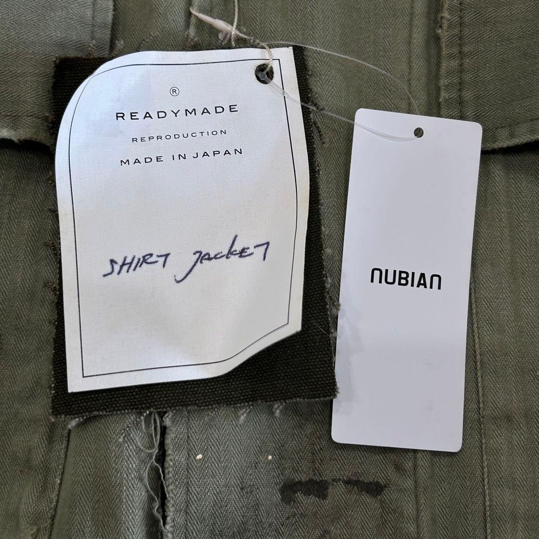 新品タグ付 レディメイド 22万 24AW ヘリンボーンシャツジャケット XL