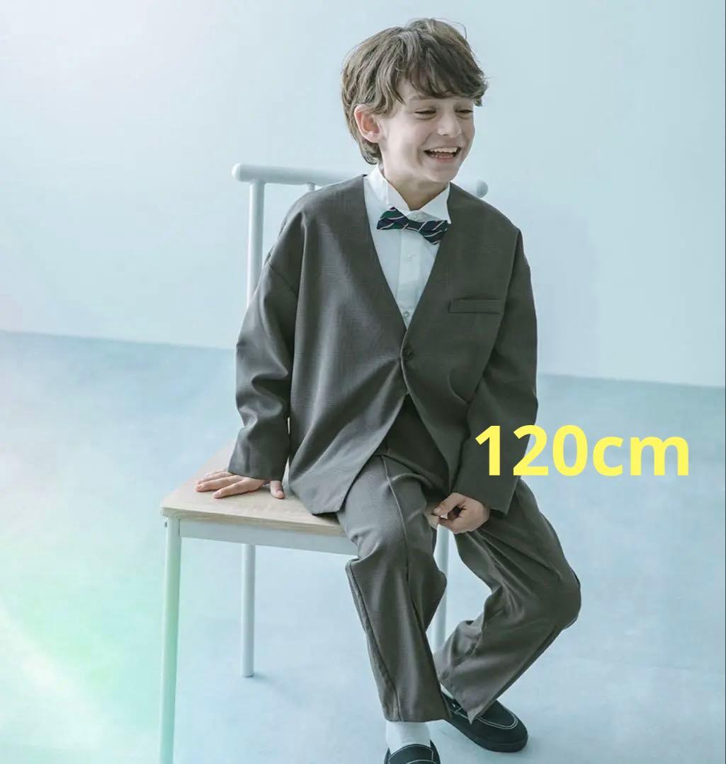 フォーマル ノーカラージャケット セットアップ(ロングパンツ) ３点セット