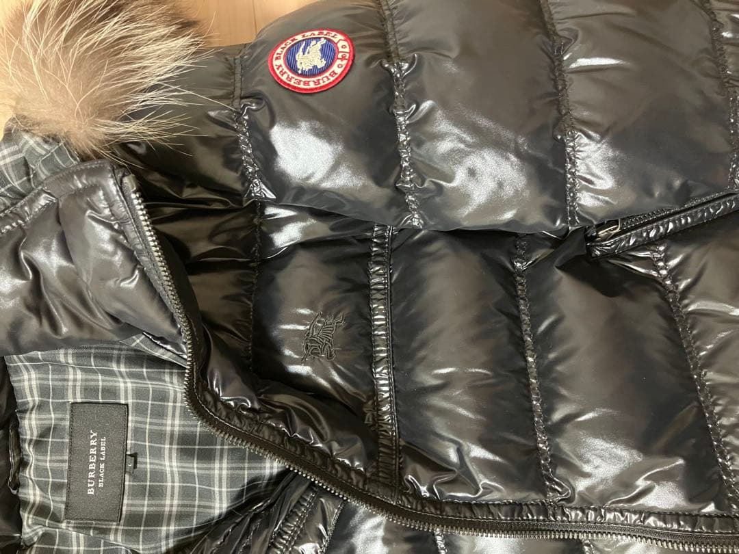 BURBERRY BLACK LABEL ダウンジャケット Lサイズ