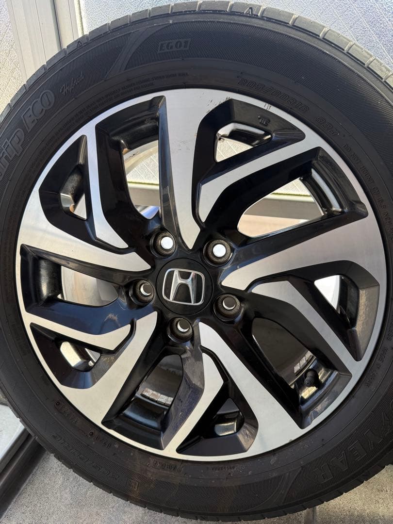 ステップワゴン スパーダ RP3 タイヤホイールセット16インチ 6j ＋50