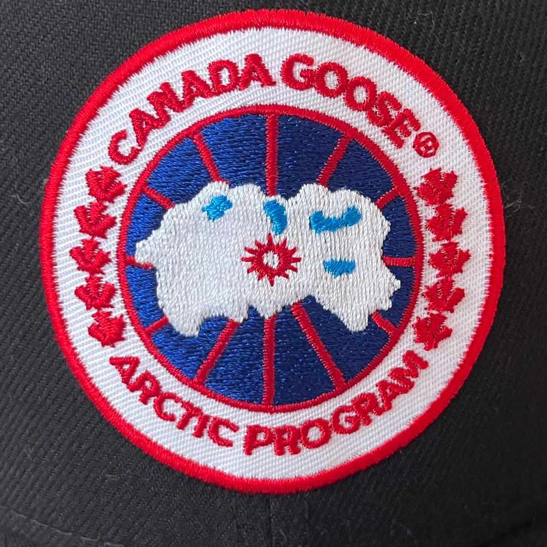 【未使用品】 カナダグース × ニューエラ コラボキャップ