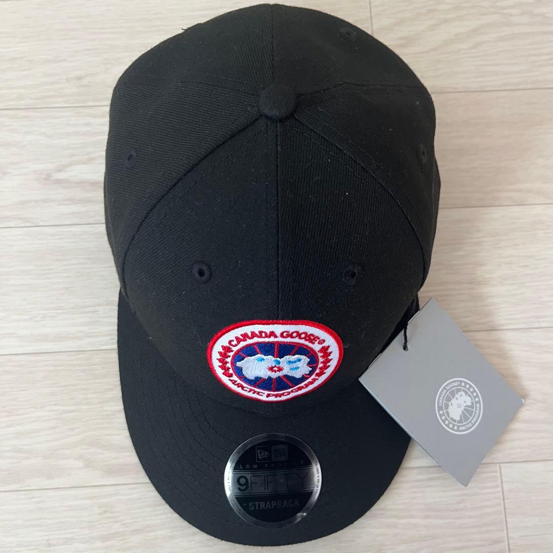 【未使用品】 カナダグース × ニューエラ コラボキャップ
