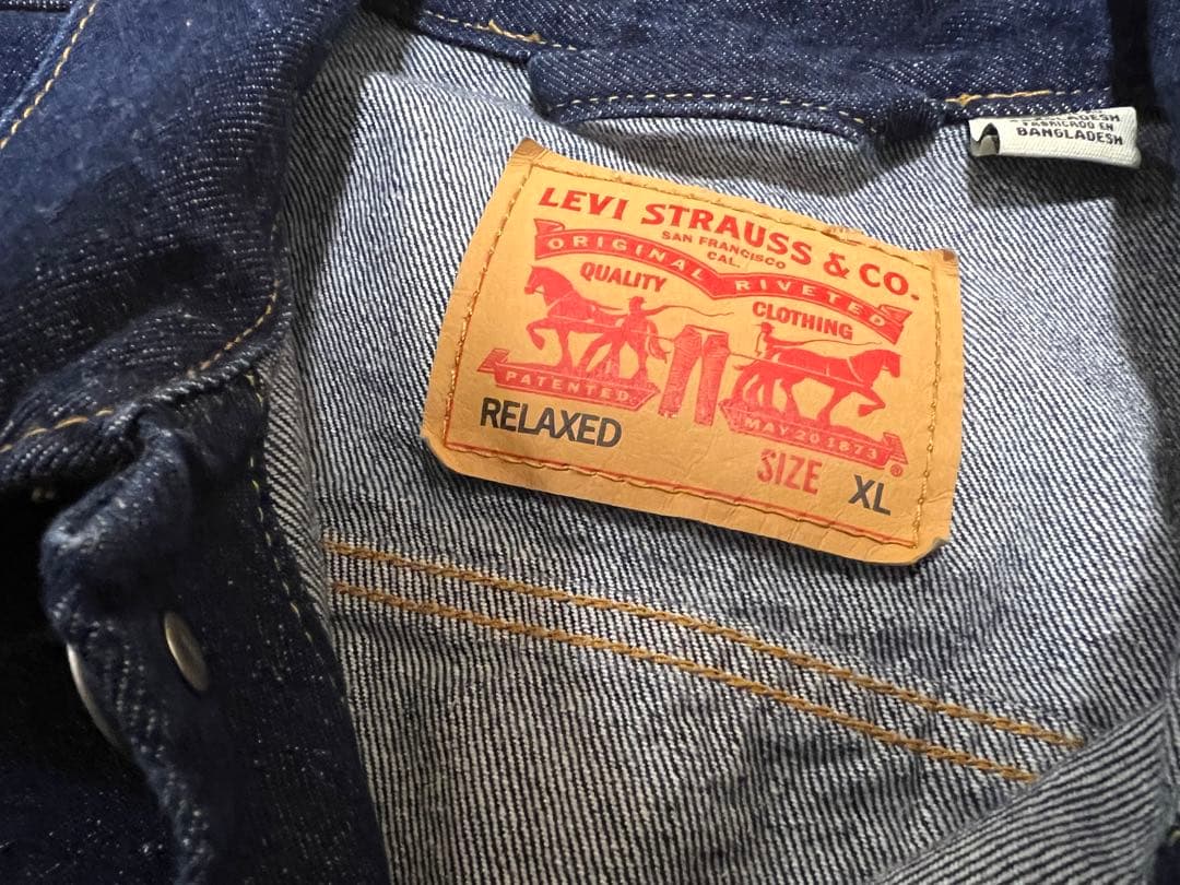 Levi’s リーバイス 2nd デニムジャケット XL 濃紺