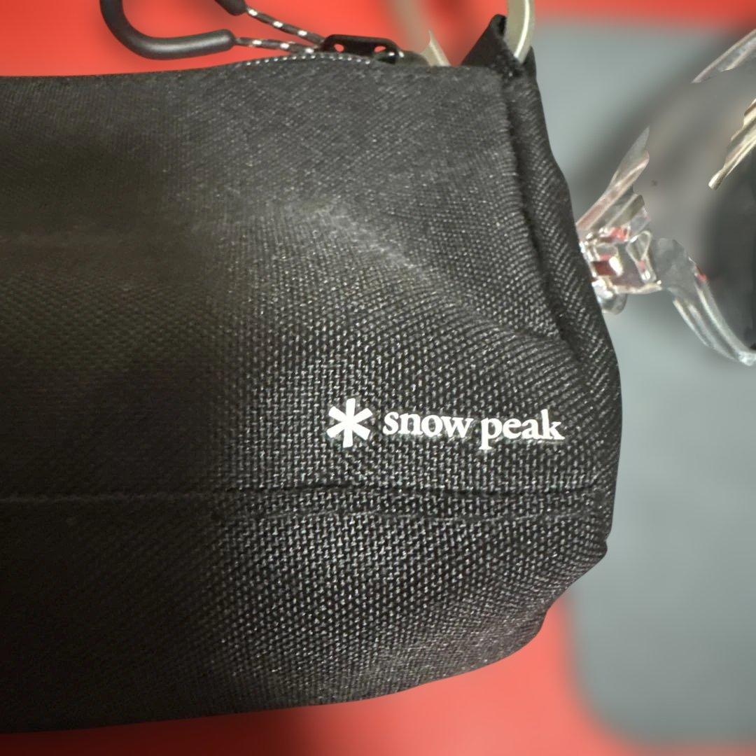  peak×JINS クリア サングラス ケース付き