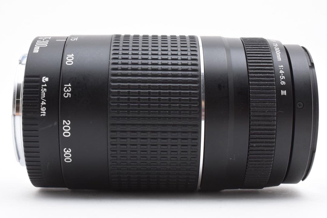 美品/望遠レンズCANON EF 75-300mm F4-5.6 III