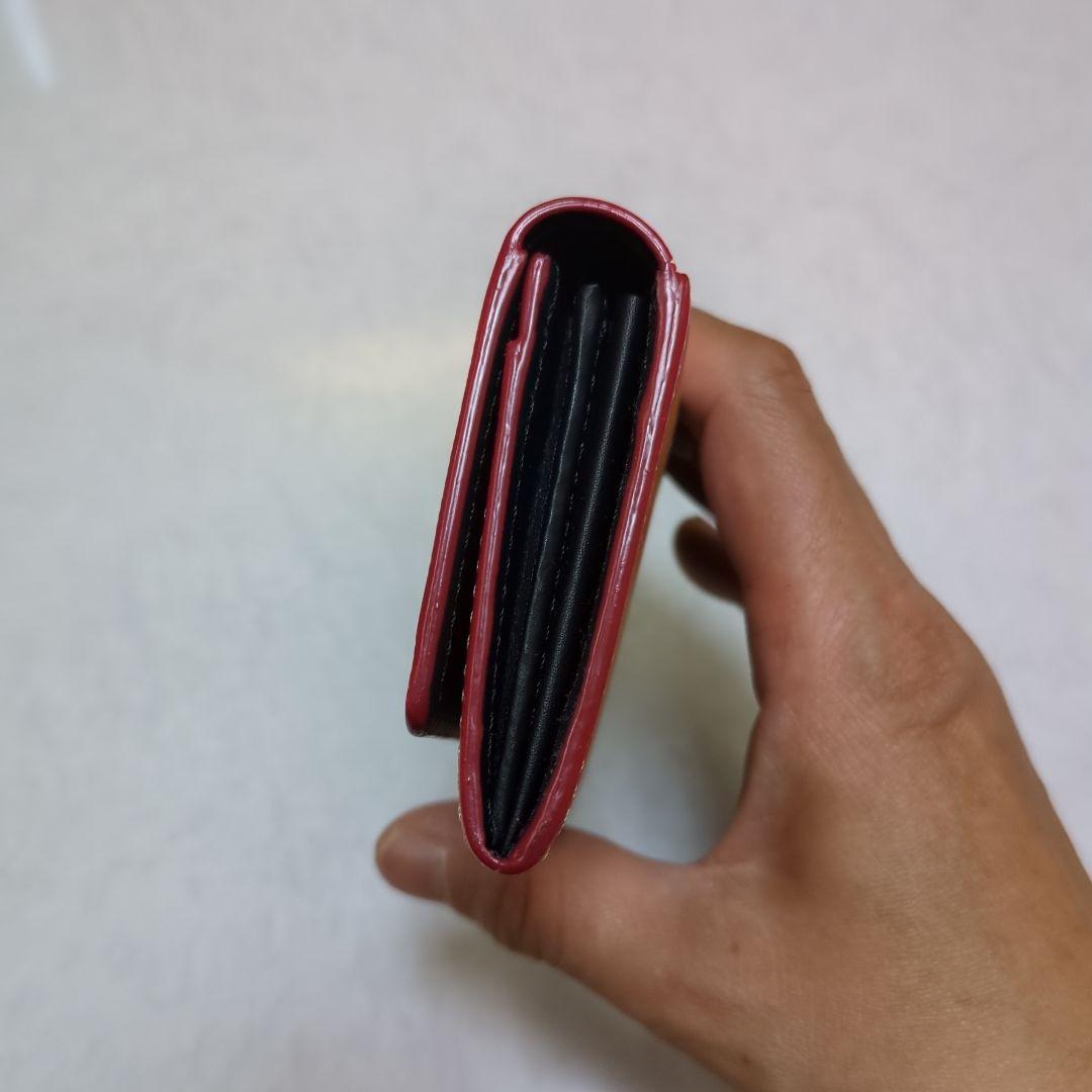 極美品　Paul Smith シグネチャーストライプ牛革名刺入れ