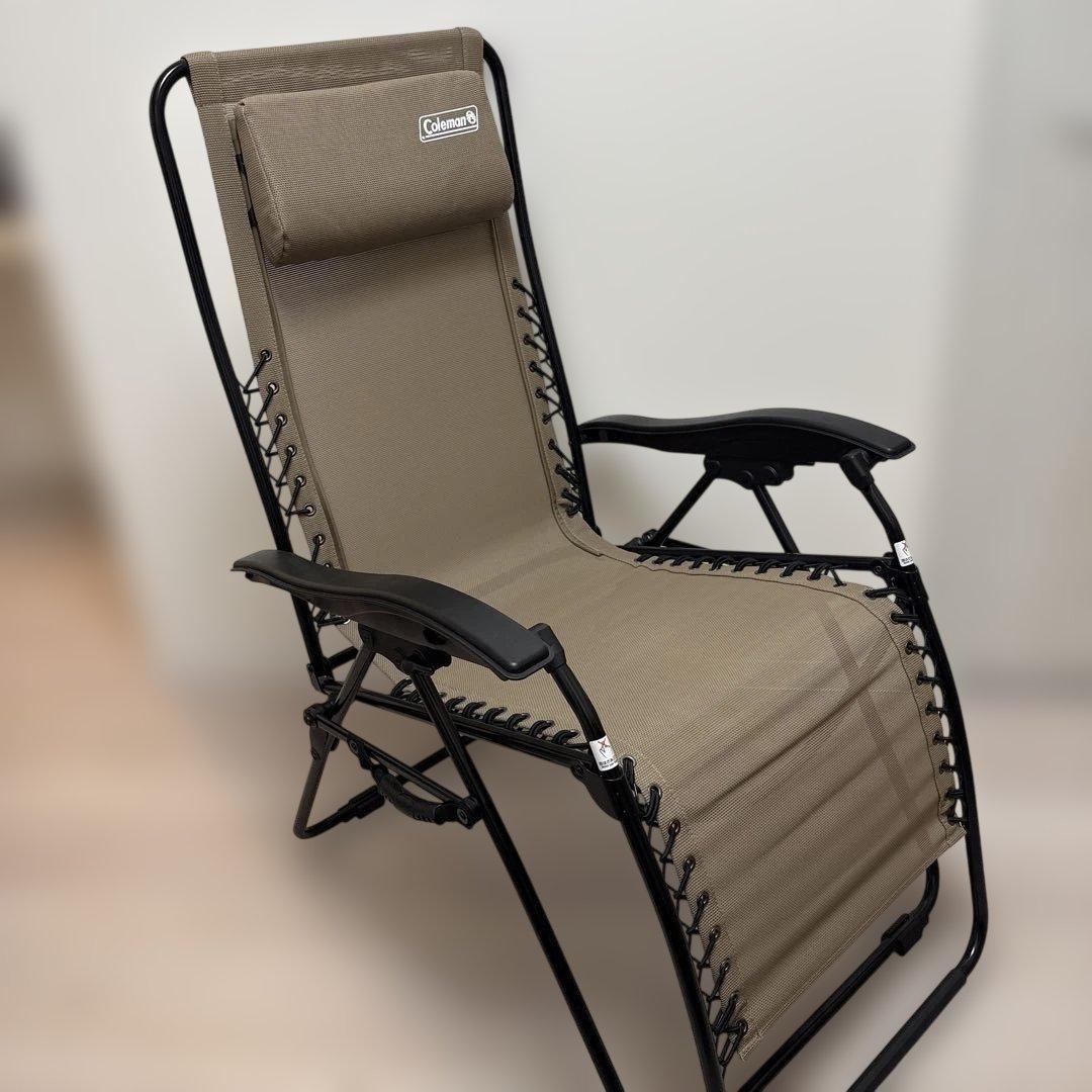 Coleman 折りたたみチェア ブラウン