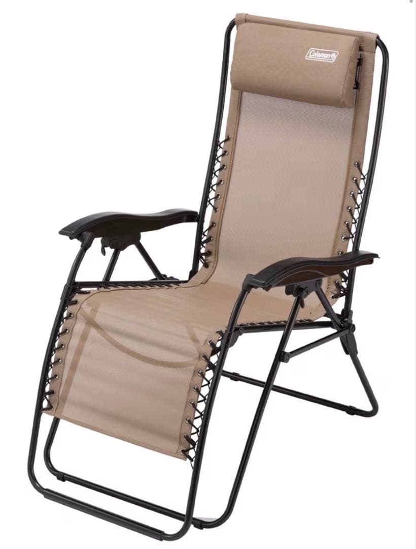 Coleman 折りたたみチェア ブラウン