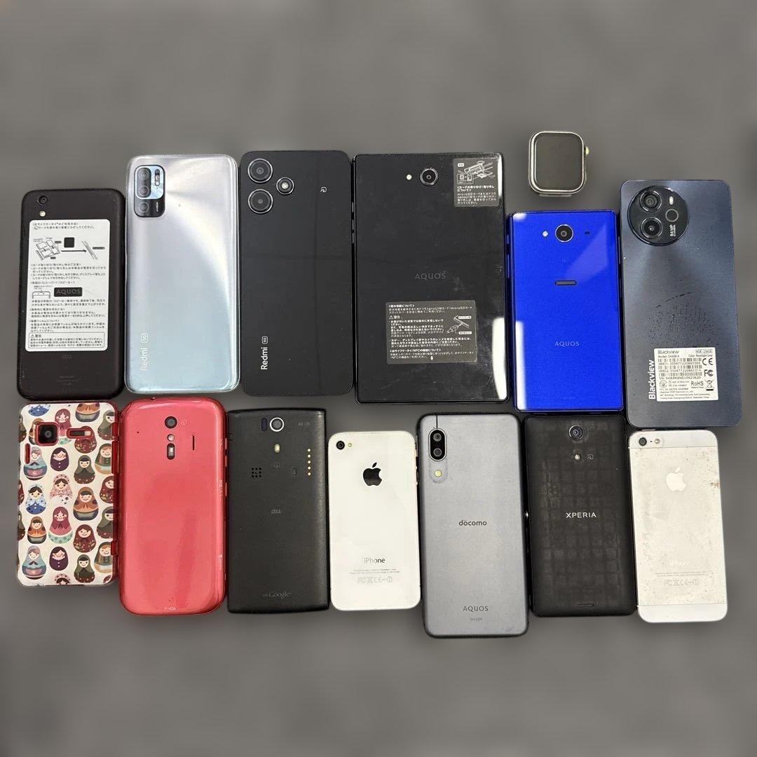 スマートフォン本体セット　10台以上　☺︎