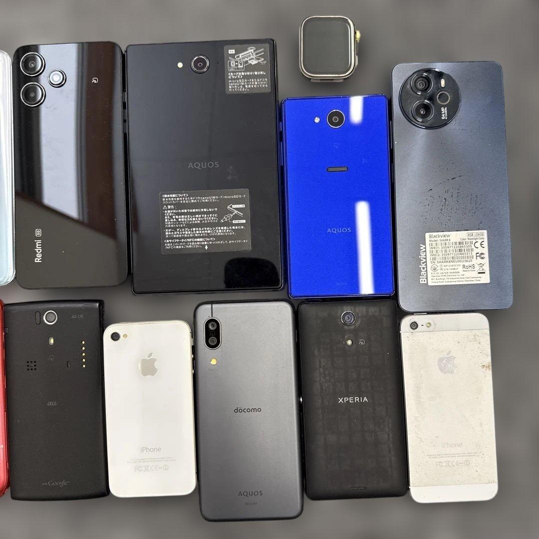 スマートフォン本体セット　10台以上　☺︎