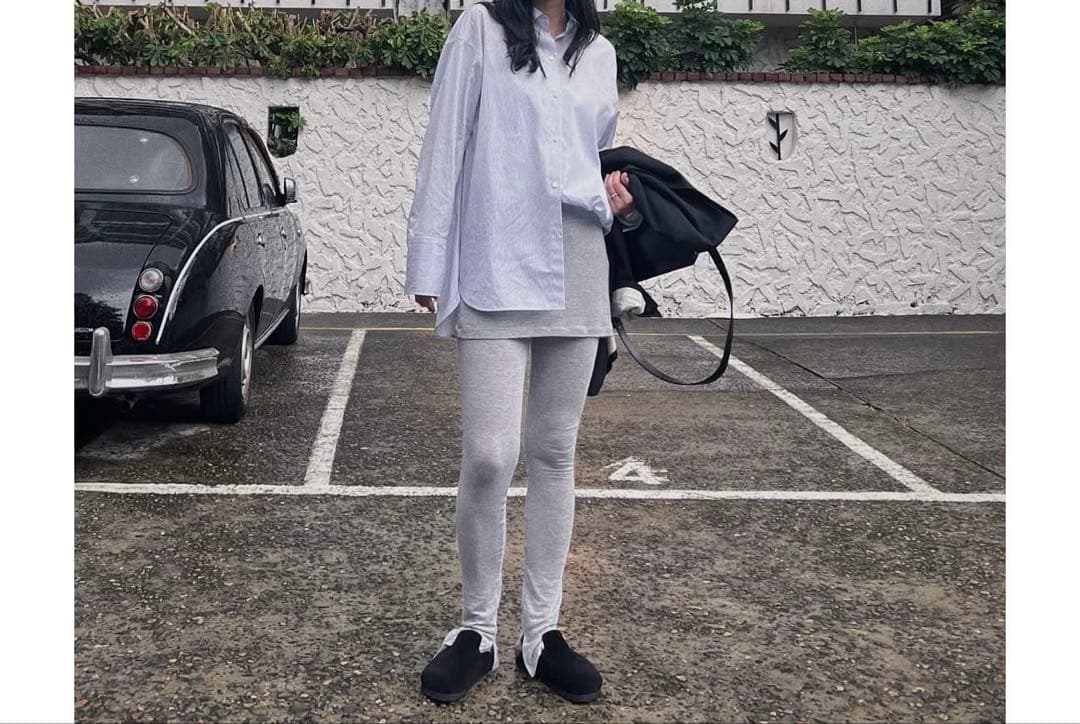 新作 完売 ETRE TOKYO カットソースリムスカパン レギンス パンツ F