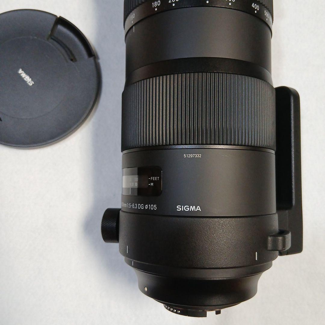 シグマレンズ150~600スポーツ F5ー6.3 DG OS HSM