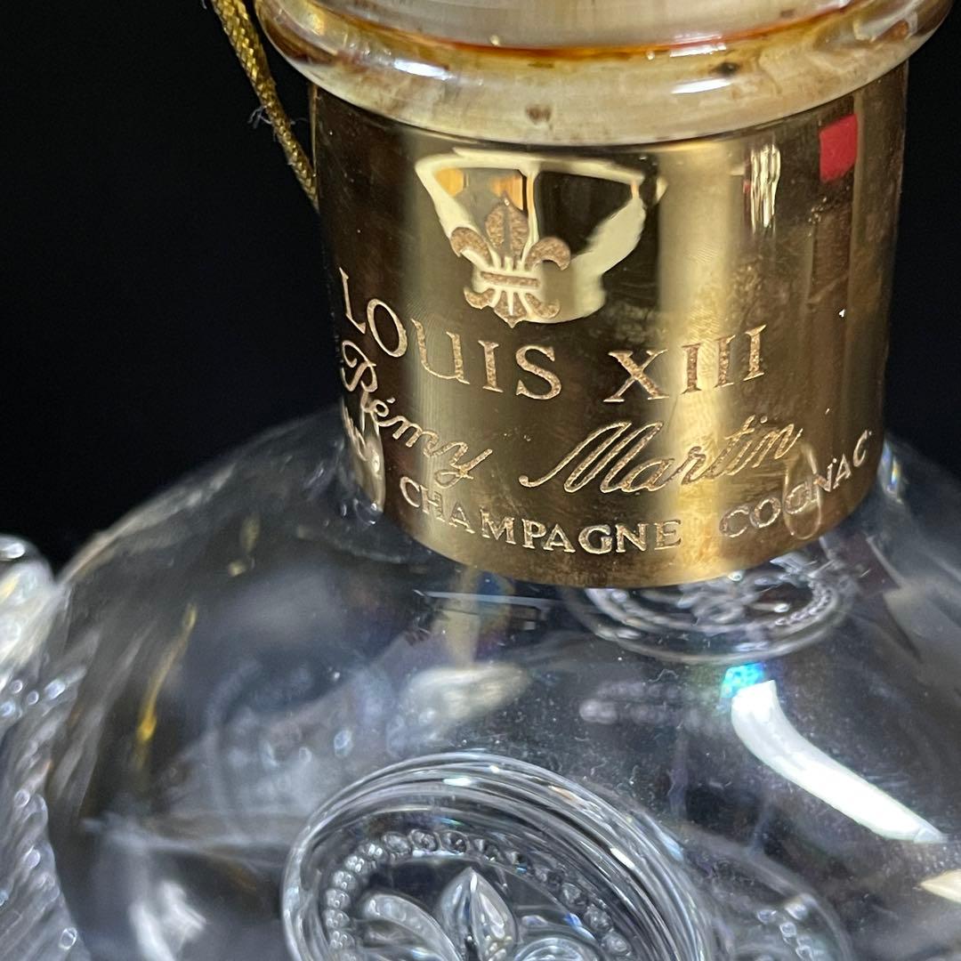 希少 レミーマルタン ルイ13世 空瓶 バカラ クリスタルボトル 観音開き