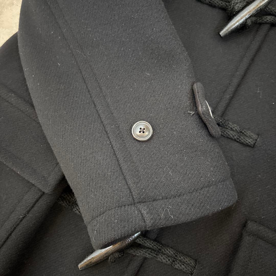 AURALEE 黒 ロングダッフルコートほぼ新品美品