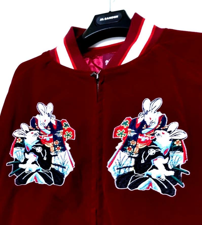 新品【カヤ】着る、NIPPON ART『カヤジャン』浮世絵×スーベニアジャケット