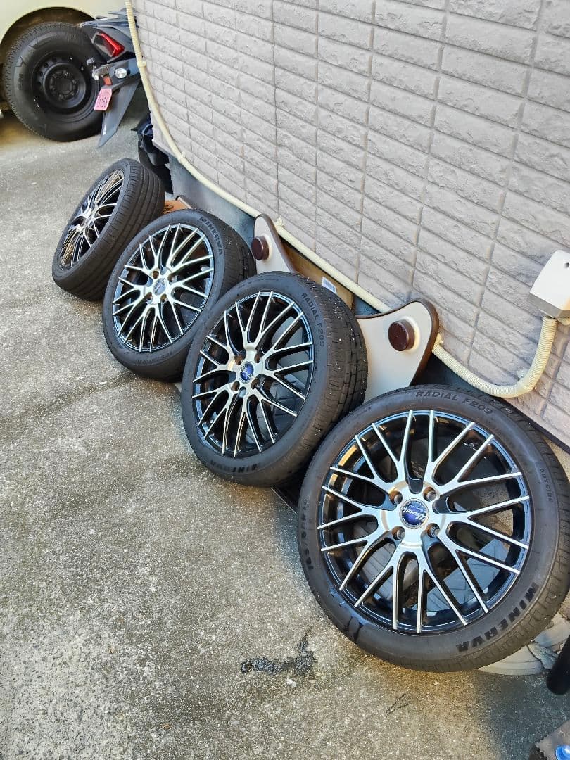 165/50R16　5J　ミネルバタイヤ、ホイールセット　手渡しのみ