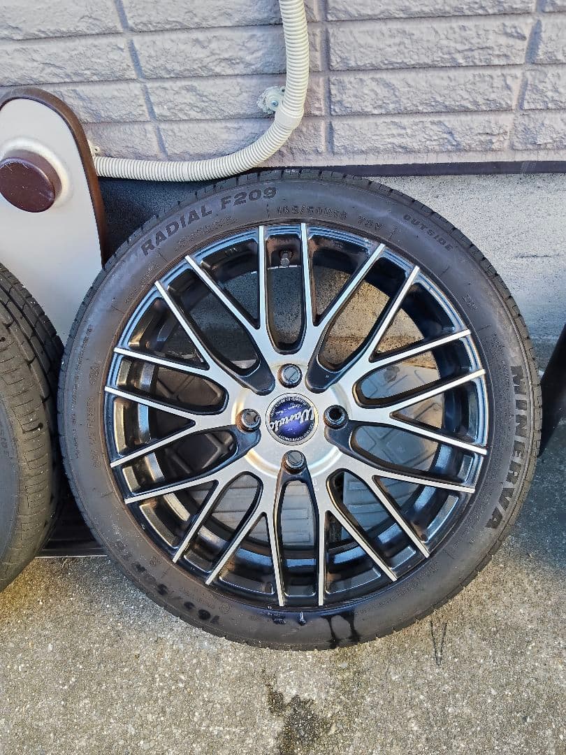 165/50R16　5J　ミネルバタイヤ、ホイールセット　手渡しのみ