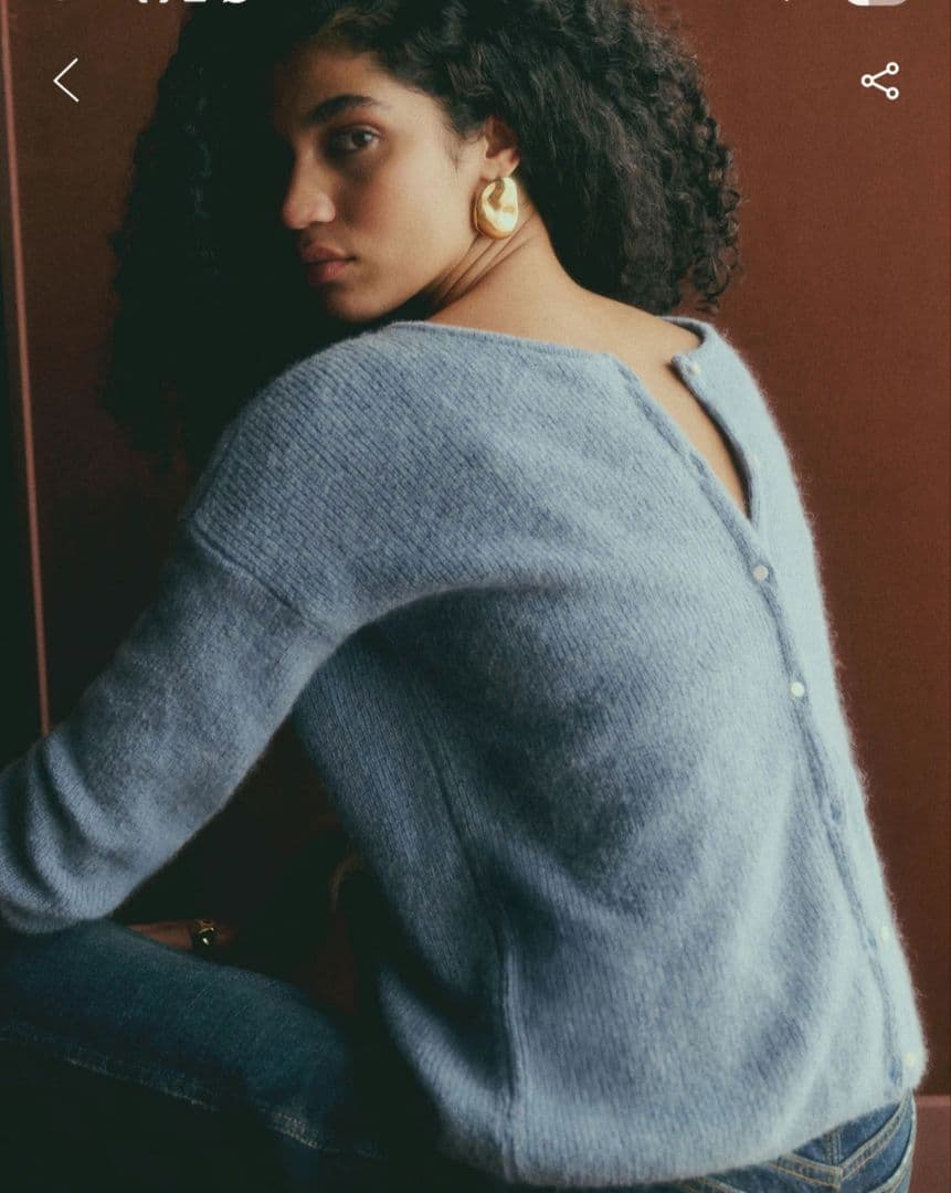 Sezane Gaspard Cardigan セザンヌのニットカーディガン S