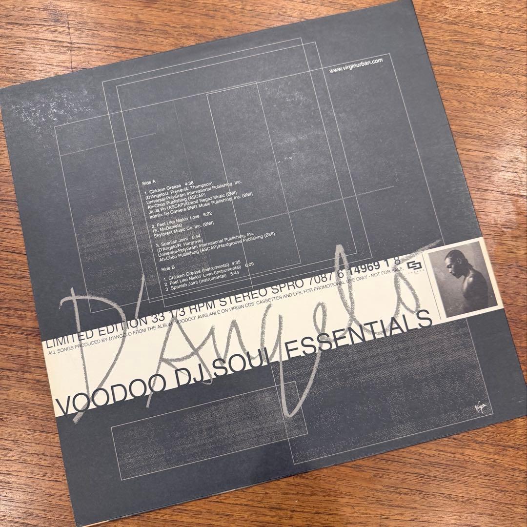 【放出】D'Angelo Voodoo DJ soul Essentials