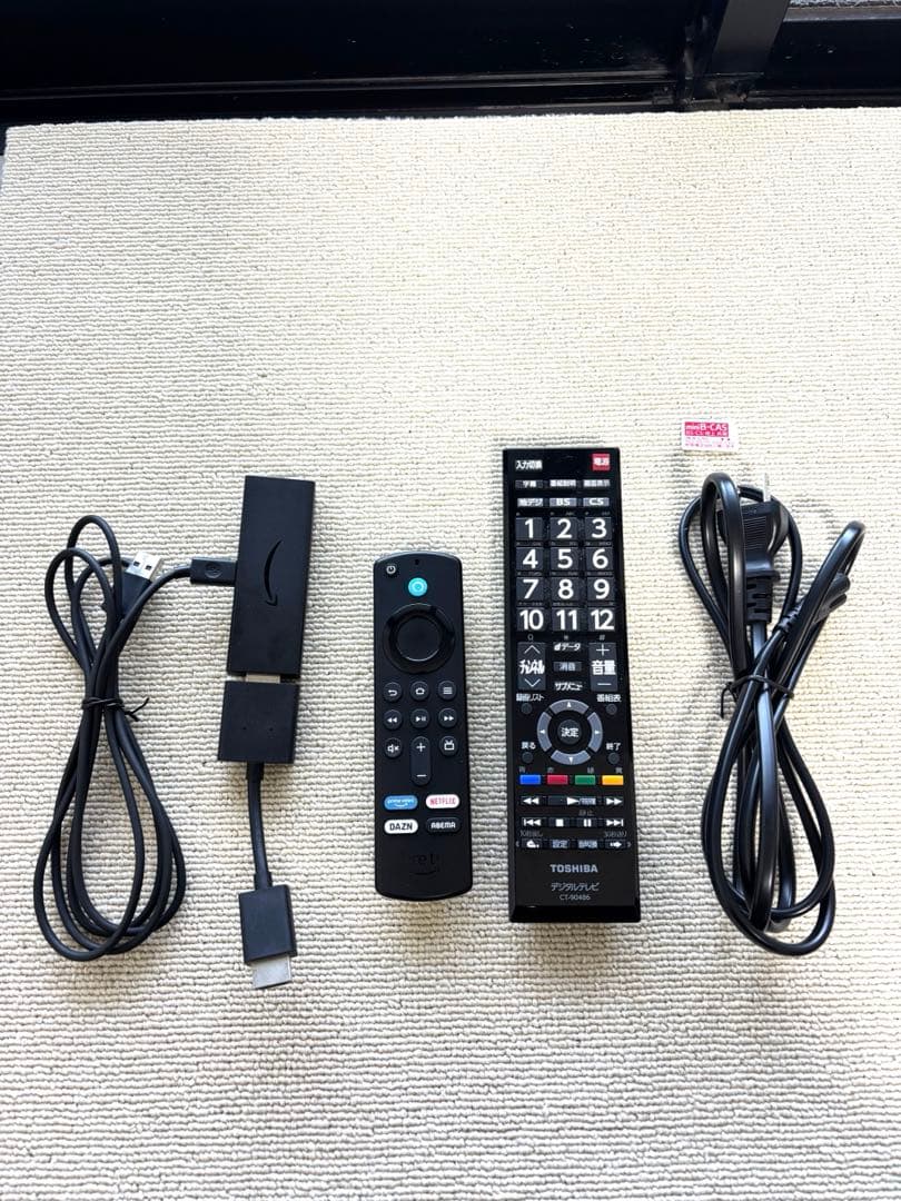 【美品】レグザ24インチ液晶テレビ　Amazon Fire TV Stick付