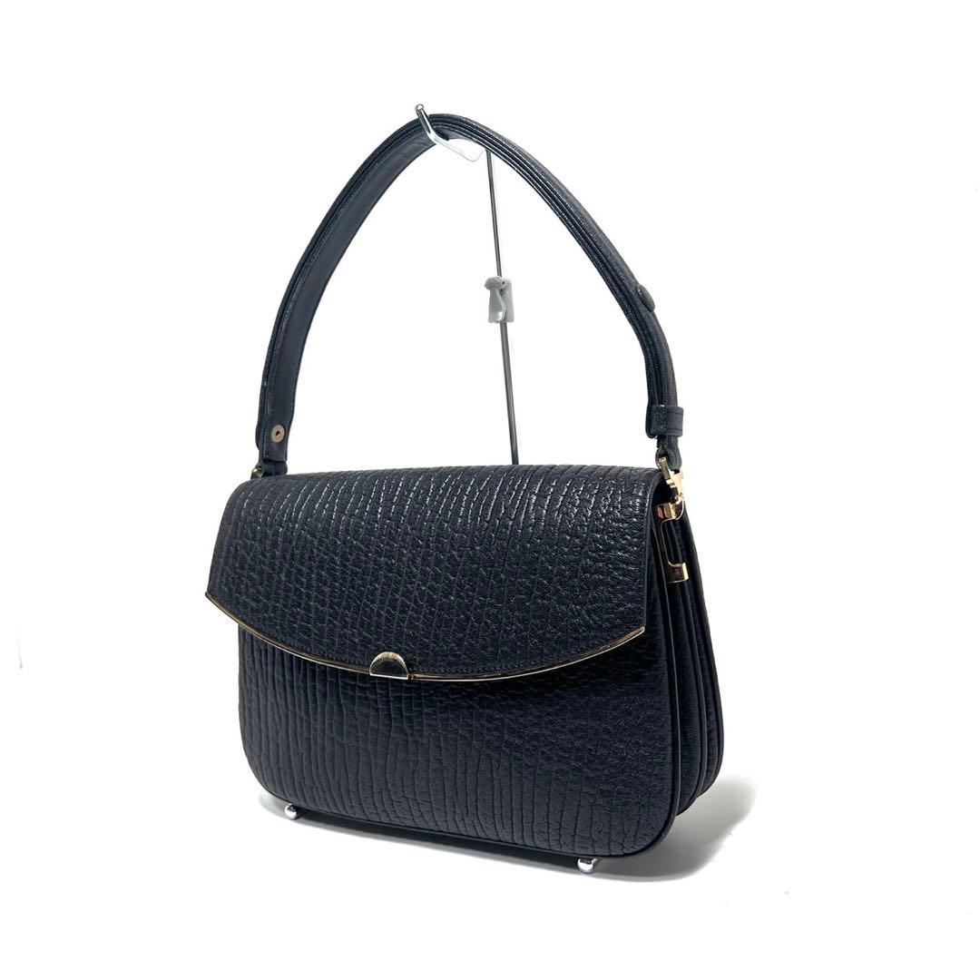 【美品】SEAL SKIN シールスキン/アザラシ革/2way/ハンドバッグ