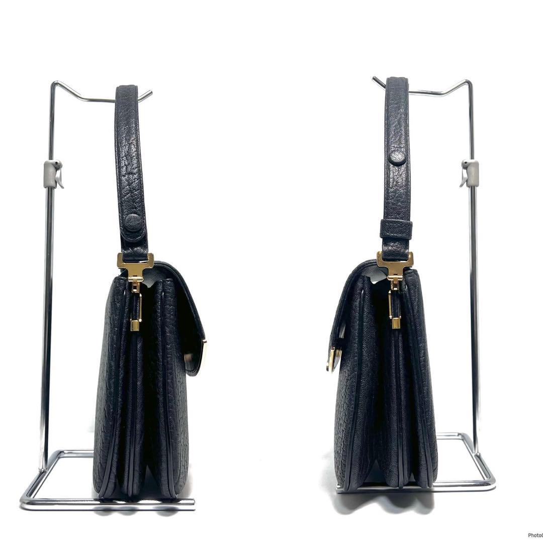 【美品】SEAL SKIN シールスキン/アザラシ革/2way/ハンドバッグ