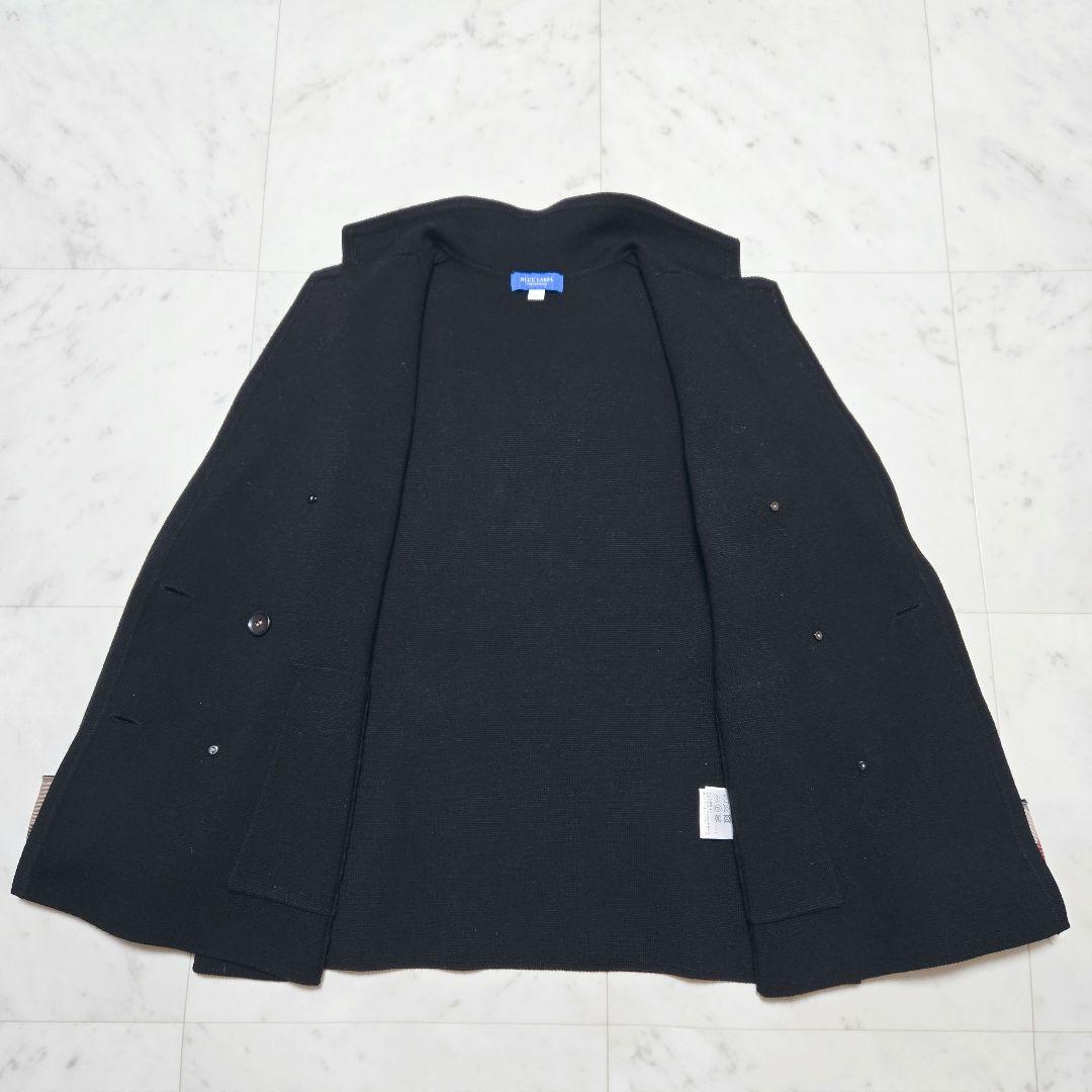 【美品】ブルーレーベルクレストブリッジ ミラノリブジャケット 金ボタン 黒