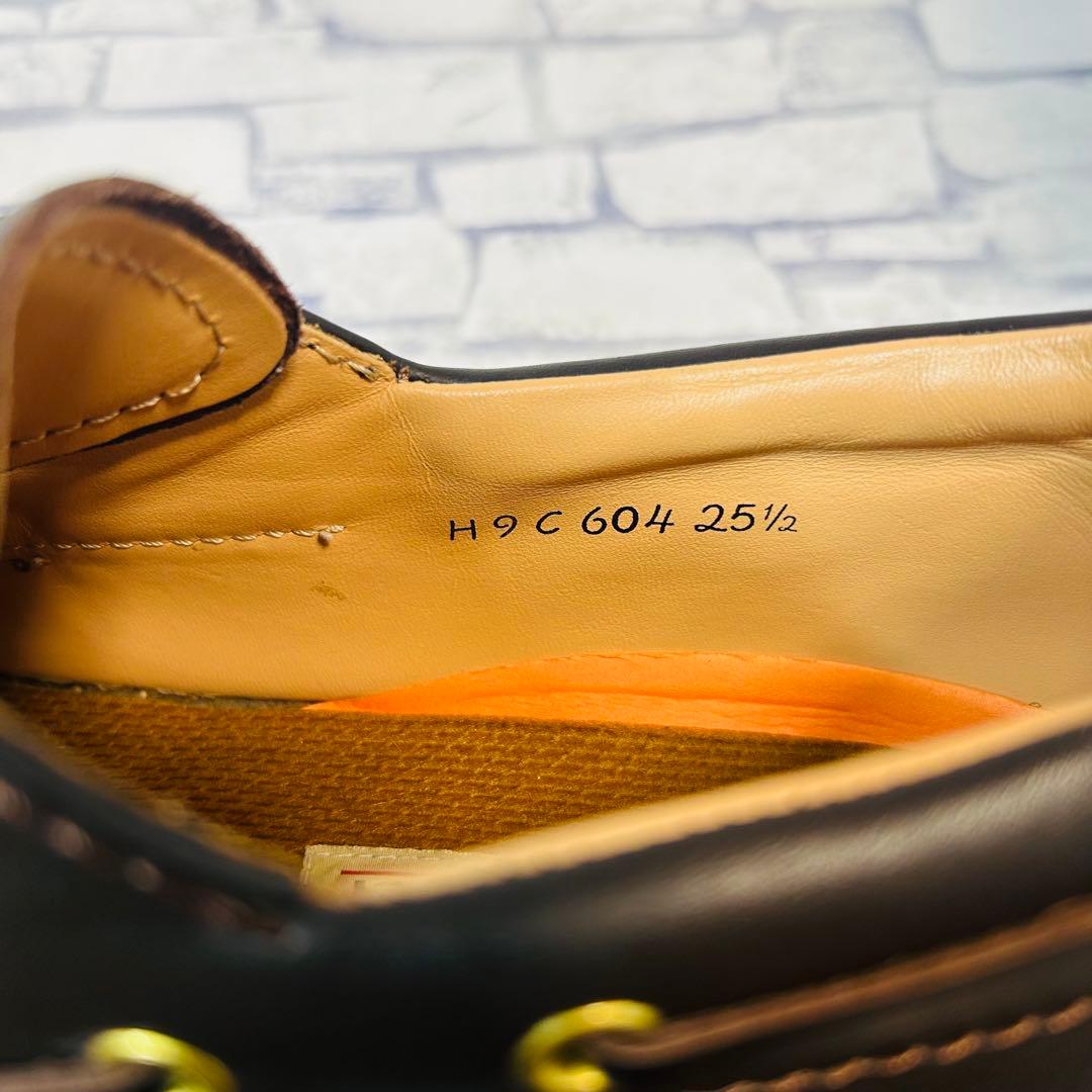 未使用級 Regal Walker 3アイレットモカ 604 ブラウン 25.5