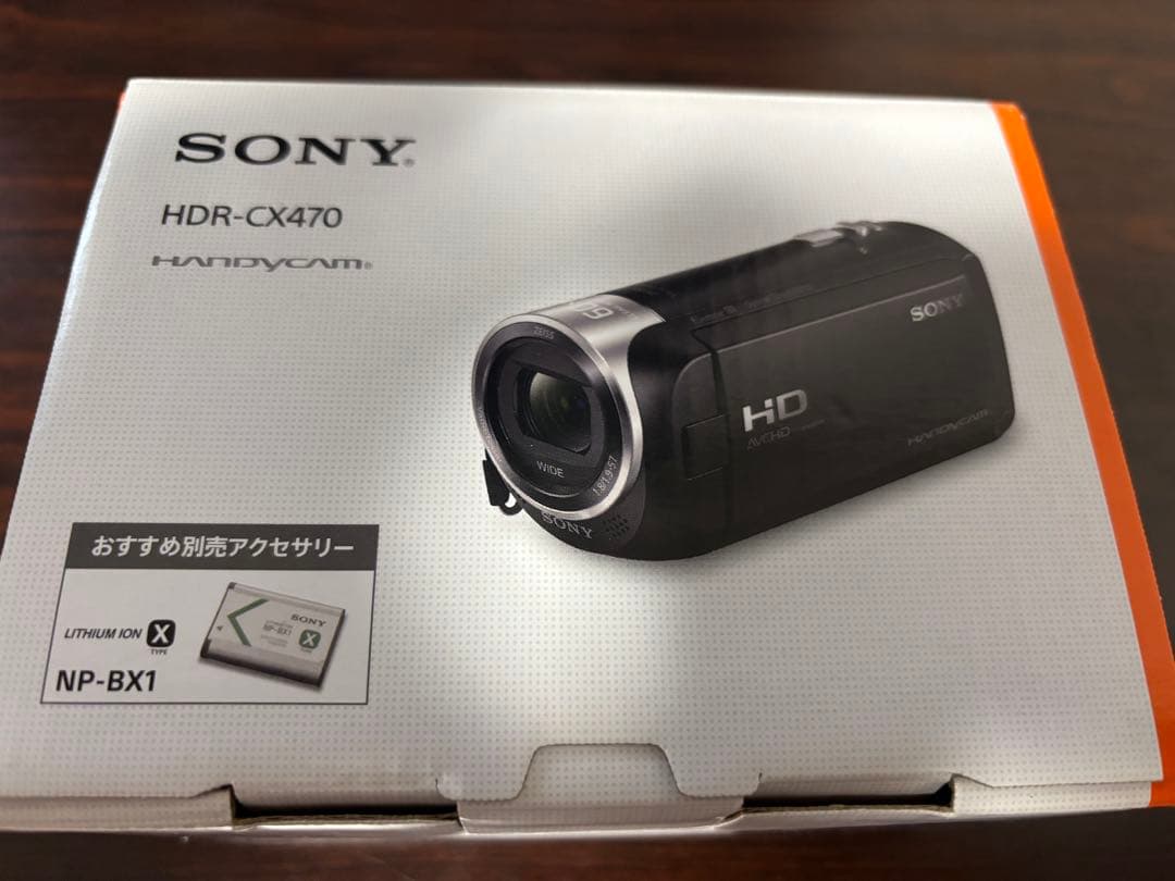 SONY HDR-CX470 ビデオカメラ