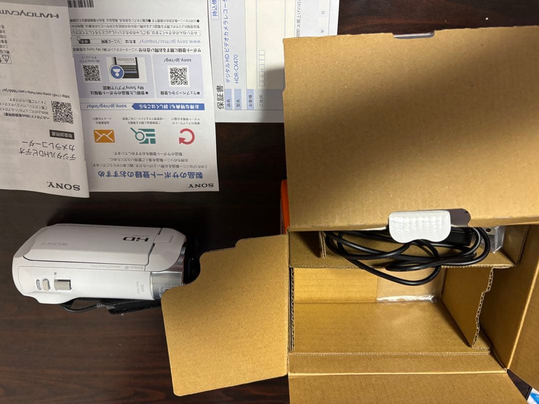 SONY HDR-CX470 ビデオカメラ