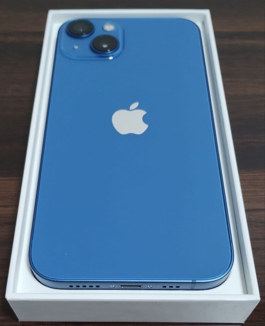 ★純正バッテリー100%★iPhone13 128GB SIMフリー 展示デモ機