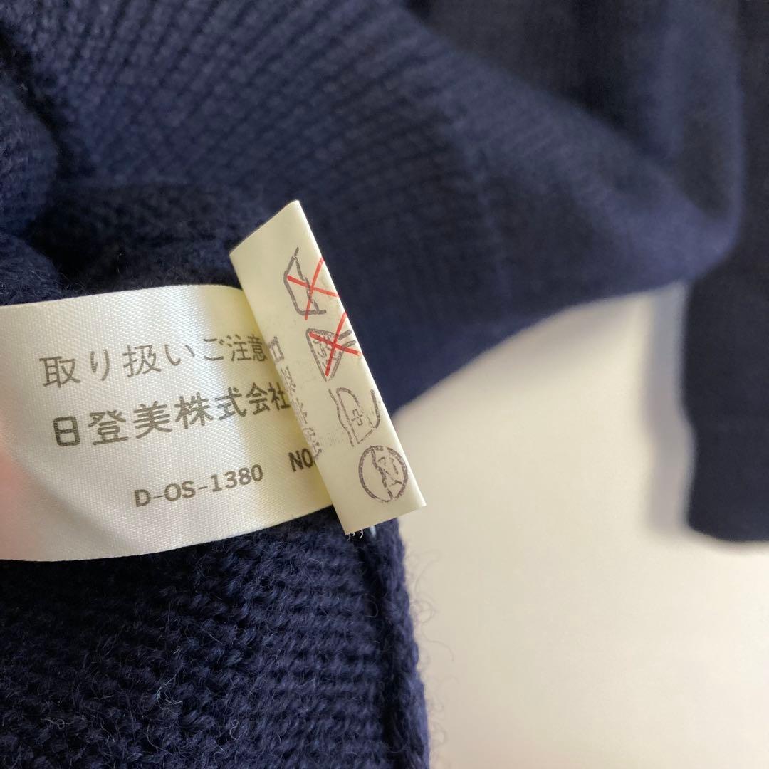 CHAPS RALPH LAUREN ニットセーター 90s ネイビー 星条旗