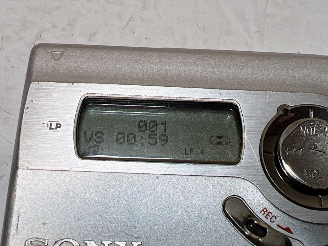 SONY ポータブルMDレコーダー MZ-N920