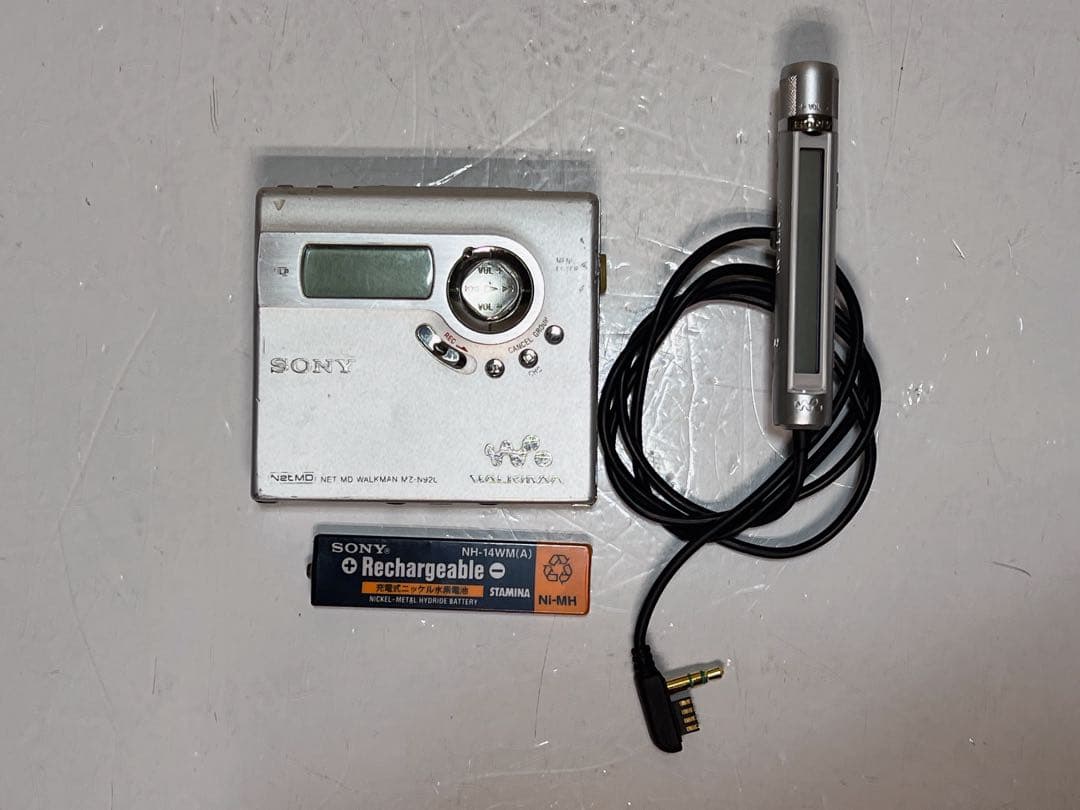SONY ポータブルMDレコーダー MZ-N920