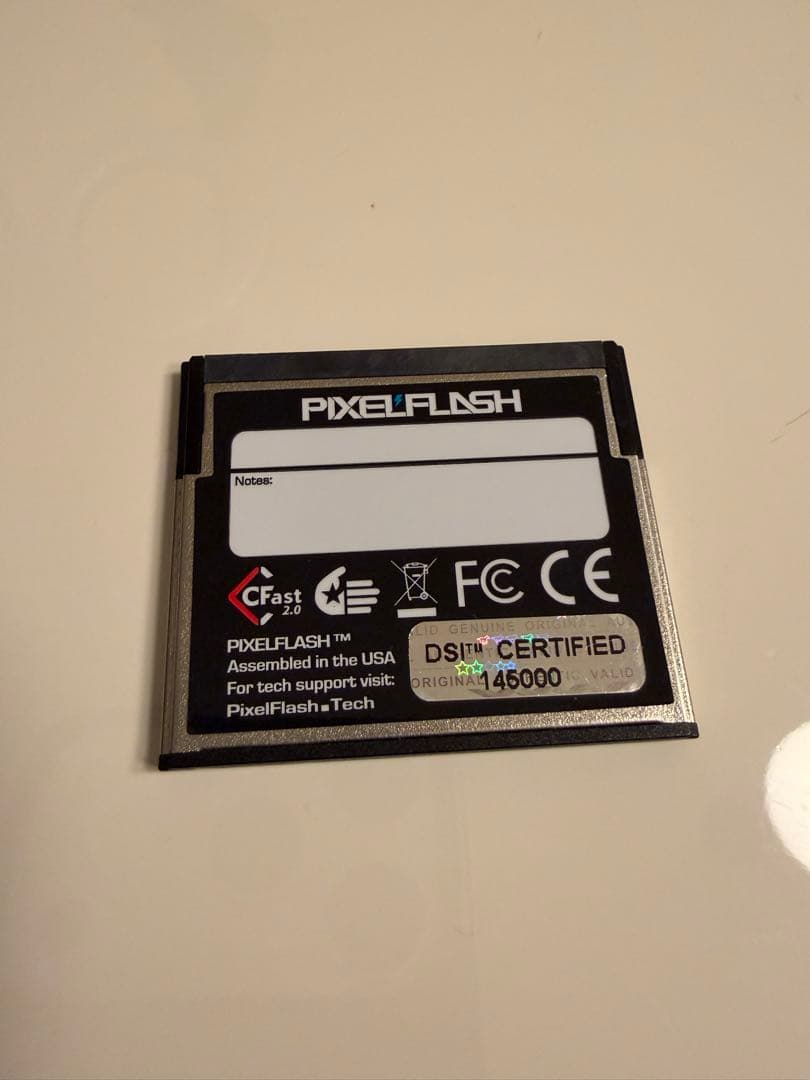 PIXELFLASH 3700X 512GB CFast2.0 カードセット
