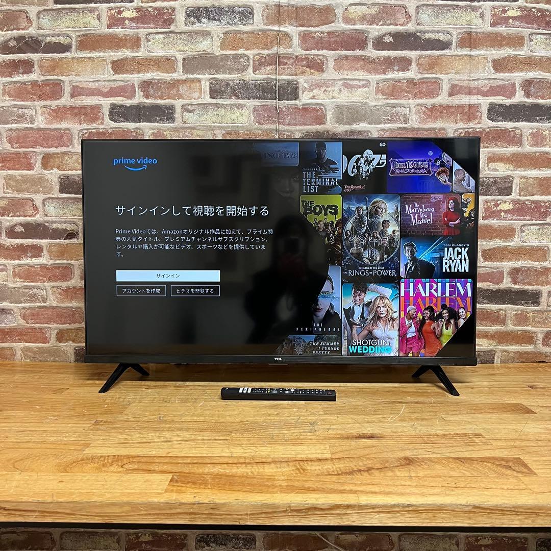 TCL 40V型 液晶テレビ Android TV 40S5200B 2022年